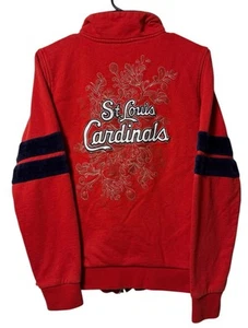 St. Louis Cardinals Baseball Women’s Embroidered Y2K Full Zip Jacket XL G-III - Picture 1 of 7