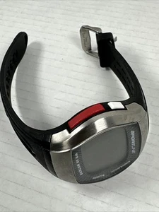 Sportline WR 50 Meters Light Stop Watch Quartz Mens Watch AS IS Unisex - Picture 1 of 8