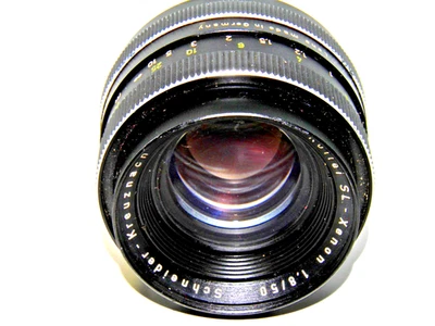 Schneider-Kreuznach 50mm 1.8/50mm Rollei SL-Xenon QBM Lens Made in Germany - Image 1 of 4