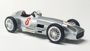 Brumm R72 Mercedes W196 HP295 1954 Silver #8 1 43 scale Perfect No Box - Picture 1 of 11