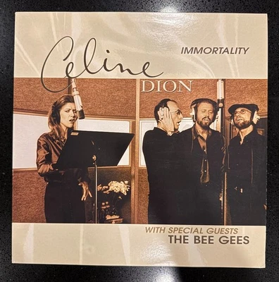 Celine Dion With The Bee Gees – Immortality (1998) 12" Maxi Single Vinyl - EX - Image 1 of 4