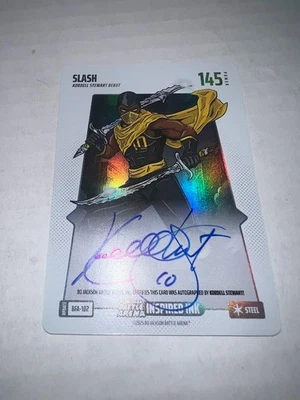 Tarjeta Bo Jackson Battle Arena Alpha Update Slash Steel Auto Kordell Stewart Foto 1 de 2
