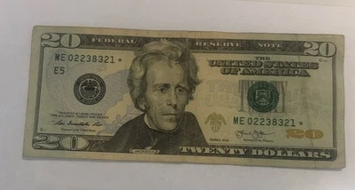 Federal Reserve Star Note $20 Twenty Dollar Bill - Image 1 of 4