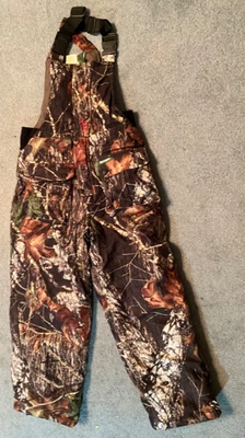Remington Youth XL (14/16) Realtree Hardwoods Camo Bib Overalls Insulated EUC - Image 1 of 4