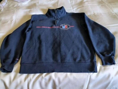 Sudadera Jansport American University Cuello Mandarín 1/4 Cremallera Azul Marino Talla M Foto 1 de 4