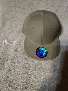 Hatco Fitted Tan Baseball Hat Size 7 1/8 - Picture 1 of 7