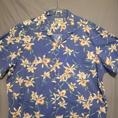 VTG PARADISE FOUND HONOLULU HAWAII SHORT SLEEVE ISLAND SCENE SHIRT 4XL - Image 1 of 4