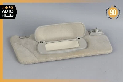 03-12 Mercedes R230 SL600 SL55 AMG Right Side Sun Visor Shade Gray Suede OEM - Image 1 of 4