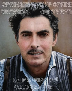 TYRONE POWER como Jesse James | Foto a color 8x10 por CHIP SPRINGER - Imagen 1 de 1