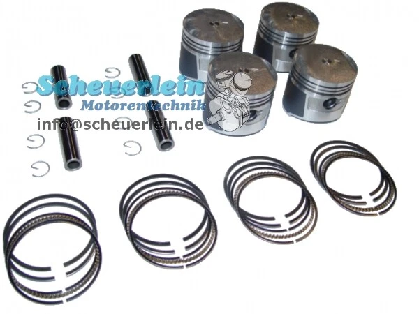 Kit pistón Honda CB 750 K0-K6 - 1. Sobredimensión os +0,25 mm / anillos de pistón anillos de pistón Foto 1 de 1