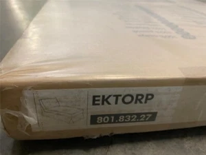 NUEVO IKEA EKTORP Funda de salón chaise independiente - Idemo marrón claro - Imagen 1 de 3