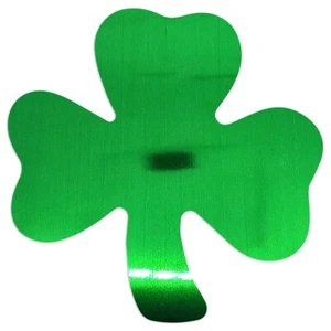 Forma troquelada - SHAMROCK 2.5" y 5.0" tamaño en 12 colores metálicos #6288 - Imagen 1 de 23