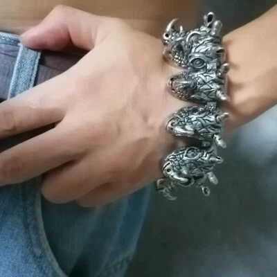 Heavy Rhino Bracelet Super Motorcycle / Heavy Metal Style - Image 1 of 4