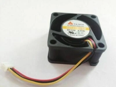 Cooling FAN Y.S.TECH FD124020EB DC12V 0.12A 40x40x20mm 3Pin best cooling fan - Image 1 of 4