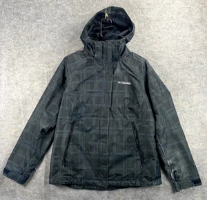 Columbia Jacket Men's Medium Black Plaid Whirlibird III Interchange Jacket - Picture 1 of 10