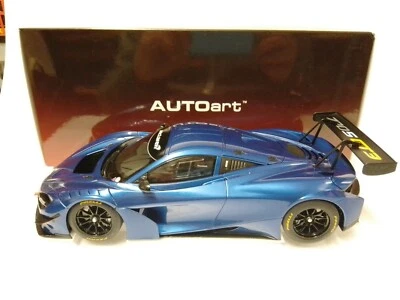 Autoart Mclaren 720S GT3 azure blue 1/18 81970 - Immagine 1 di 3