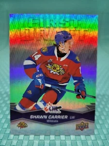 2023-24 Upper Deck CHL First Draft Shawn Carrier FD-2 - Picture 1 of 2