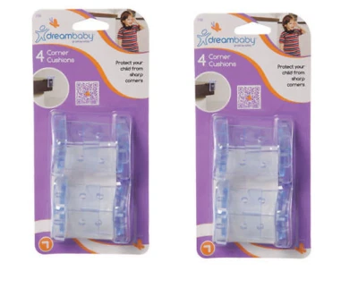 2 peças Dreambaby móveis de bancada almofadas de canto de mesa segurança infantil LC104 - Imagem 1 de 3