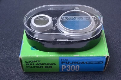 ✅ FUJICA LIGHT BALANCING BLUE FILTER FOR SINGLE-8 P300 MOVIE CAMERA 31-1 - Image 1 of 2