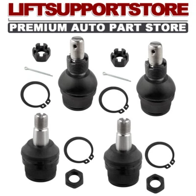 4 piezas rótulas delanteras superiores e inferiores para Chevrolet Dodge Ford GMC Jeep Plymouth Foto 1 de 4