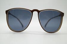 Vintage atrio Vintage Braun Silver Oval Sunglasses Glasses NOS