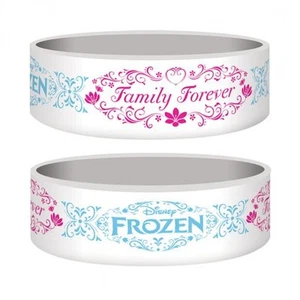 Gummi Armband FROZEN (Die Eiskönigin) - Family Forever 55x25mm Weiß Junior NEU - Imagen 1 de 1