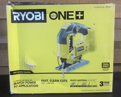 Rompecabezas RYOBI One+ P5231 18V de iones de litio inalámbrico orbital en forma de T 3.000 SPM Foto 1 de 3