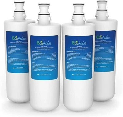 EcoAqua EWF-8001A Water Filter Compatible With Insinkerator F701R - 4 Pack - Image 1 of 4
