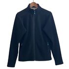 MEC Jacket Womens Medium Black Fleece Zip Up Sweater Plush Polartec Cozy Comfy