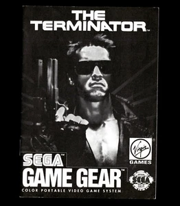 The Terminator (Sega Game Gear) *SOLO MANUAL DE INSTRUCCIONES* - Imagen 1 de 2