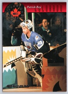 PATRICK ROY 1997-98 DONRUSS CANADIAN ICE 97-98 NO 1          45740