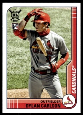 2021 TOPPS BIG LEAGUE ROOKIE DYLAN CARLSON R86 - Image 1 of 2