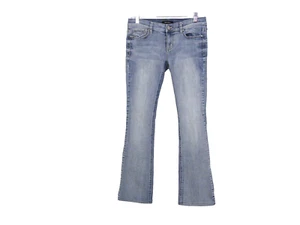 White House Black Market 4R Jeans Low-Rise Boot Leg Studded Pockets Stretch - Picture 1 of 4