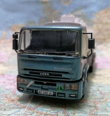 IVECO Eurotech - Vintage Camion cisterna  ,Scala  1/43 , Handmade  Italy 1990 - Immagine 1 di 4