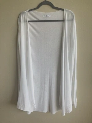 Tempo Paris Mujer Frente Abierto Blanco Cárdigan EE. UU. Talla S Italia Foto 1 de 4