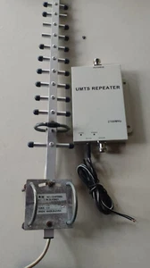 UMTS REPEATER 3G 2100MHz + YAGI ANTENNA esterna 1710 – 2170 MHz(Ref) - Zdjęcie 1 z 1