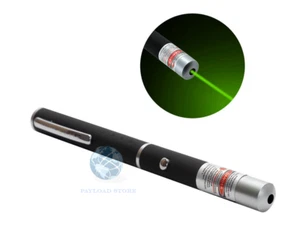 LASER VERDE PUNTATORE PROFESSIONALE POTENTE ALTA QUALITÀ PROIETTORE FASCIO LUCE - Photo 1/1