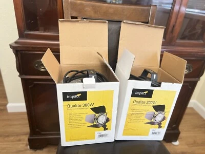 Impact Qualite 300 V-2012 Focusing Flood Light (300W/120V) (2) - Image 1 of 3