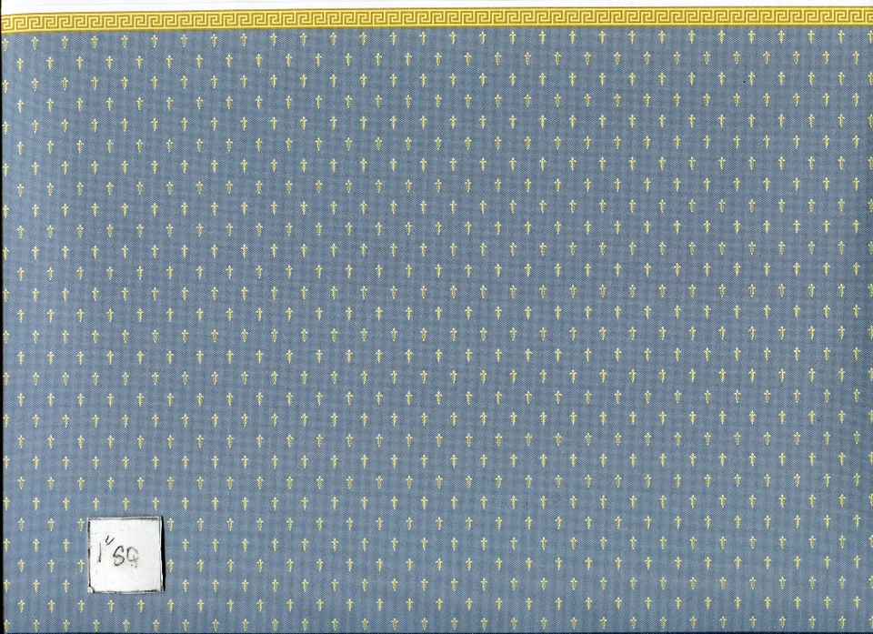 Brodnax Prints "Napoleón" 1NE101 papel pintado miniatura casa de muñecas escala 1/12 1p Foto 1 de 1