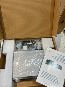 Cisco SG350-10 10 Port Gigabit Managed Switch - Picture 1 of 8