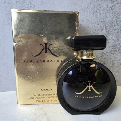 Kim Kardashian Gold por Kim Kardashian Eau de Parfum Spray 3.4 OZ MUJER  Foto 1 de 4