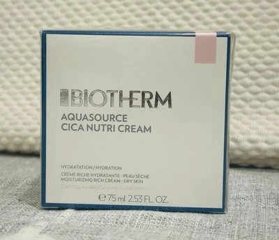 Biotherm Aquasource Cica Nutri Cream Hydration Moisturizing Rich Cream- Dry Skin - Image 1 of 4