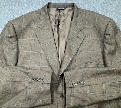 Chaqueta Blazer Ermenegildo Zegna Heritage Zimni Lana Doble Ventilación Ventana Talla 48L Foto 1 de 4