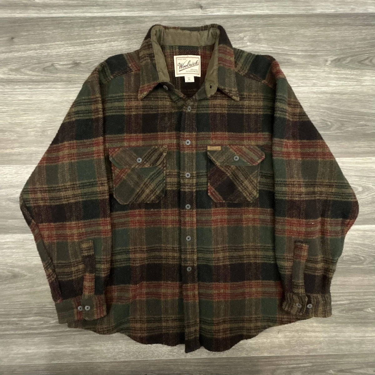 Woolrich Multicolor Coats, Jackets & Vests Wool Outer Shell for