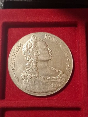 Tallero Italicum Eritrea 1918                                 Argento 800 - Immagine 1 di 2