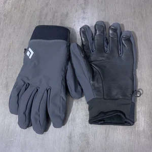 Black Diamond Midweight Softshell Handschuhe Large Smoke Leder Handfläche 801041 - Bild 1 von 12