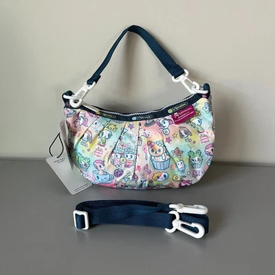 Lesportsac Tokidoki Donutella Convertible Hobo With Crossbody Strap NWT - Image 1 of 4