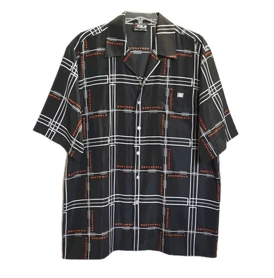 Vintage South Pole Button Up Men All Over Print 90's Y2K Shirt XLNT  Size L - Image 1 of 4