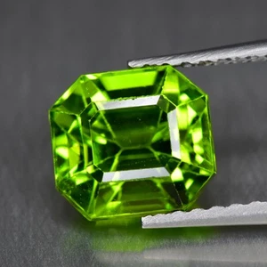 2.15Ct Octagan_Gorgeous Untreated Peridot Gemstone From Pakistan - Picture 1 of 1