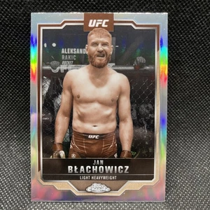 2025 Topps Chrome UFC Jan Blachowicz Sepia Refractor - Picture 1 of 2
